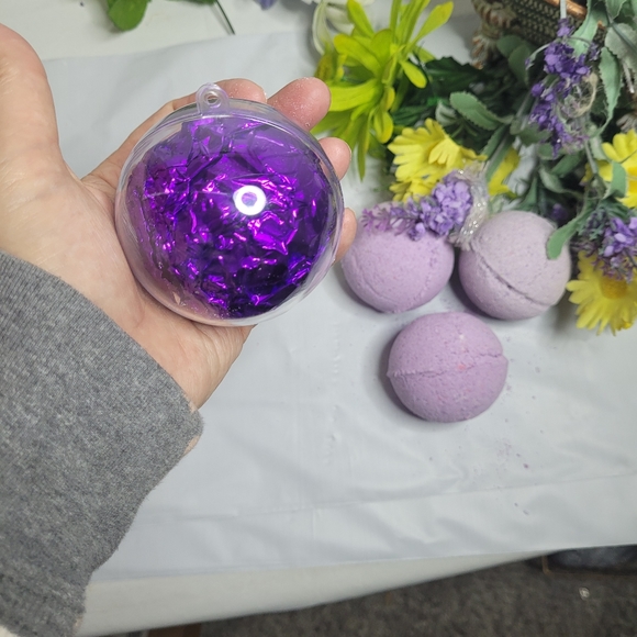 5 Bath bombs heavy scented lavender - Picture 11 of 15